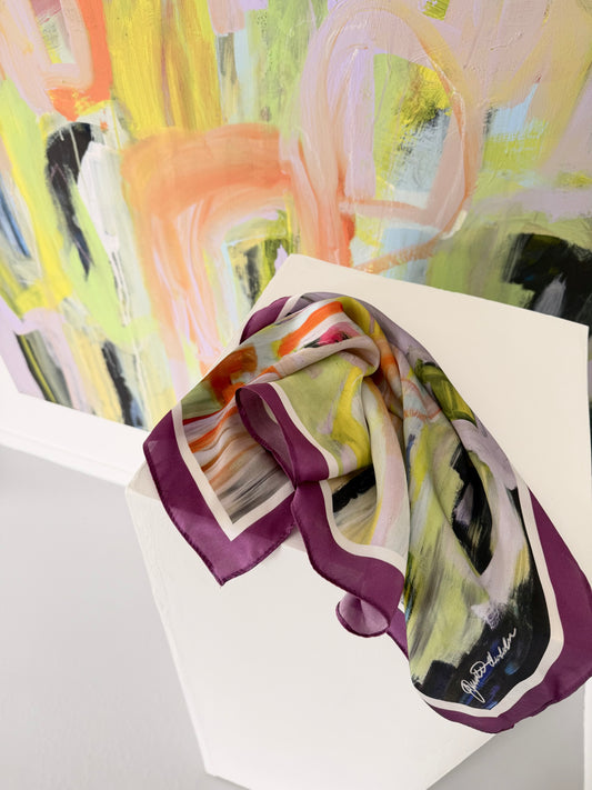Silk scarf