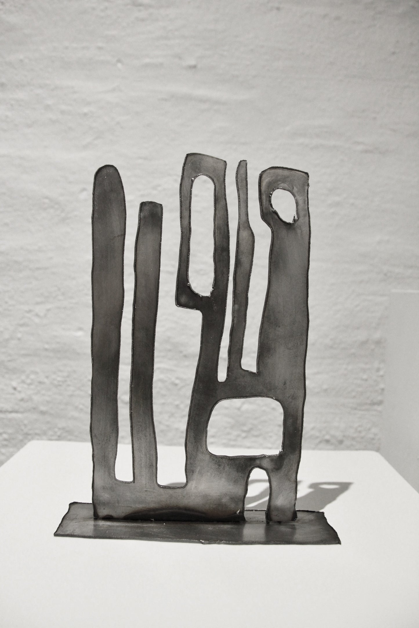 Metall skulptur liten
